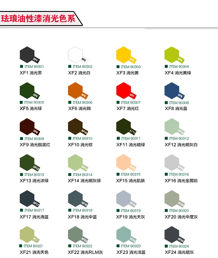 Tamiya Model Paint Set - Tamiya Email Verf Extinctie Model Olieheid