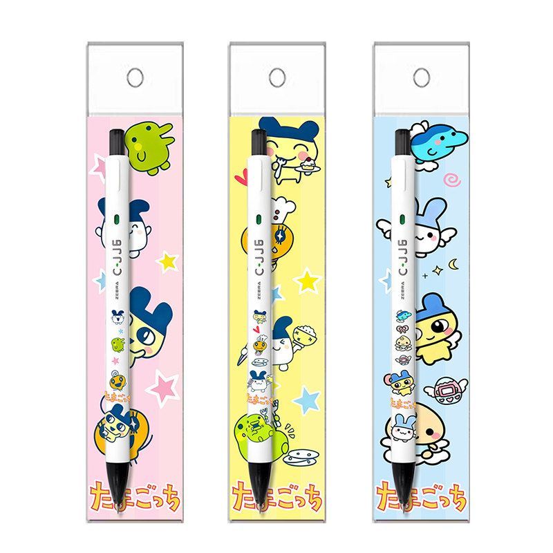 Bandai Model Tamagotchi - Tamagotchi Leuke DIY Intrekbare Gelpen Zwarte