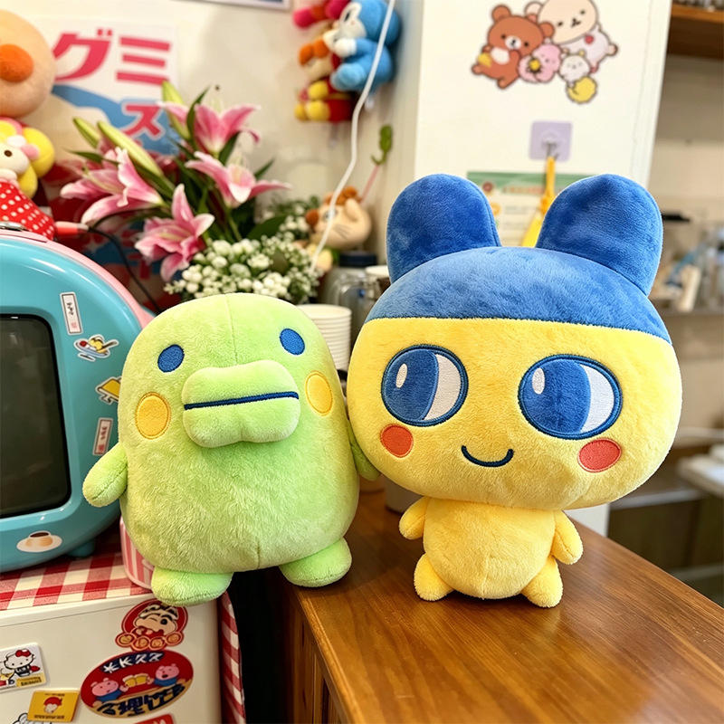 Bandai Model Tamagotchi - Tamagotchi Kuchipatchi Mametchi Pluche Poppen Set