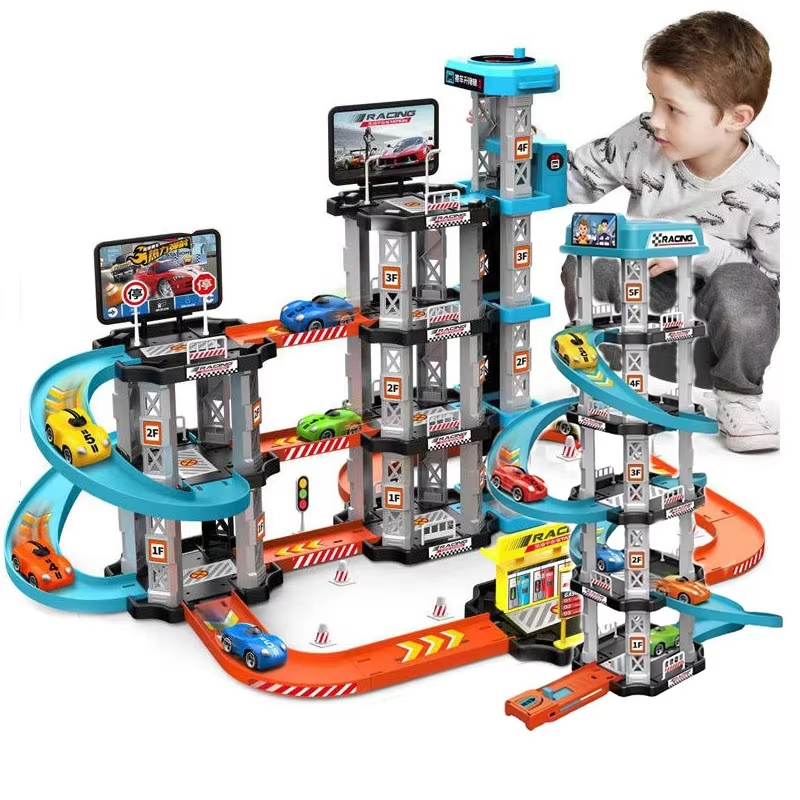 Auto-racebaan met helling spee - Hot Wheels Car Track Sets recensie en prijs