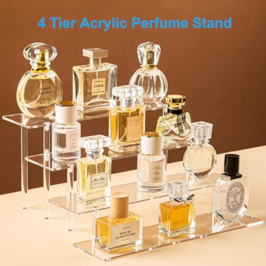 4-laags acryl parfum-organizer - Pop Display Shelf recensie en prijs