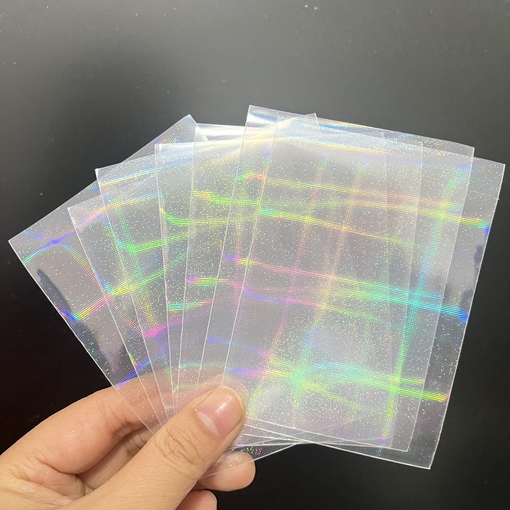 50 stuks 65x90mm holografische - Card Penny Sleeve recensie en prijs