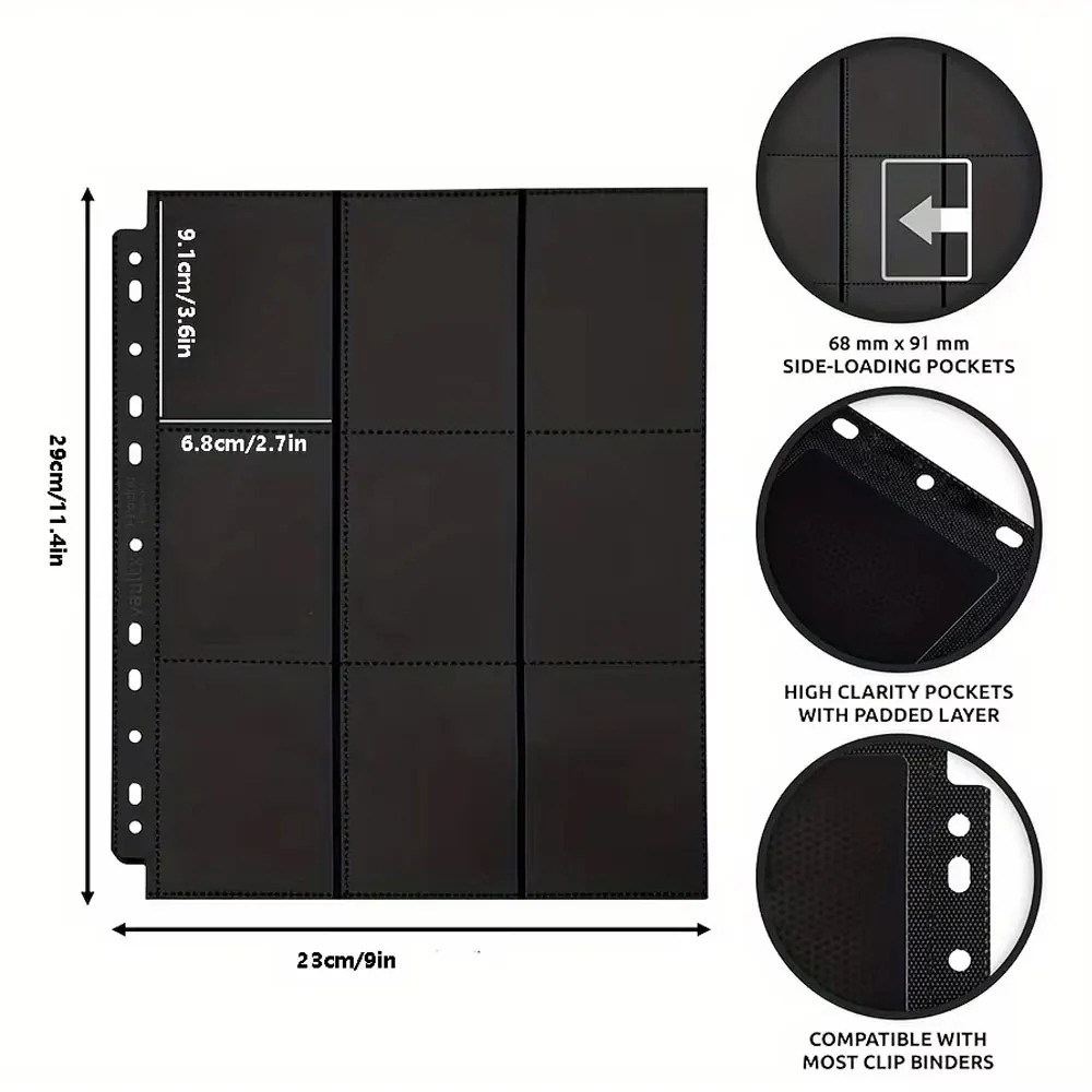 10-pack zwarte A4-tradingcard- - Trading Card Binder recensie en prijs