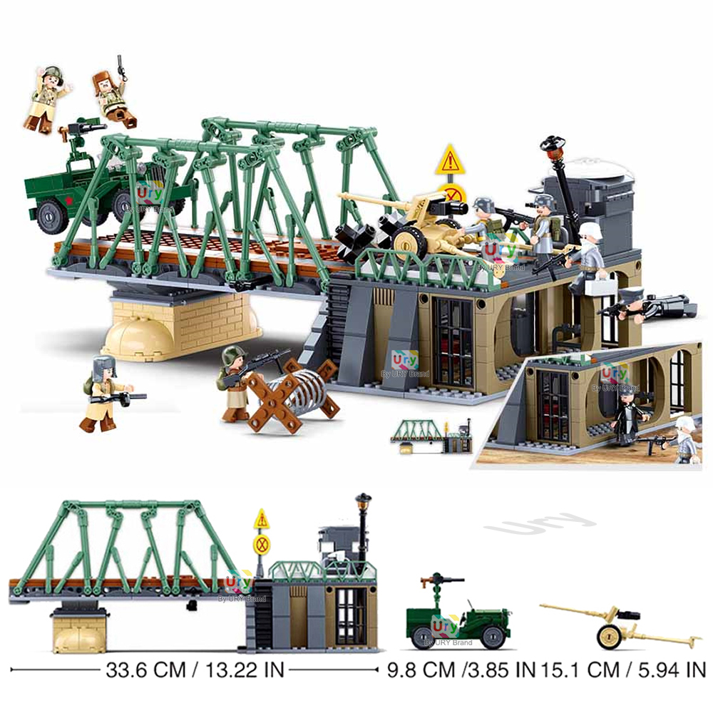 Sluban Militaire Muis Tijgerko - Lego Set Creator recensie en prijs